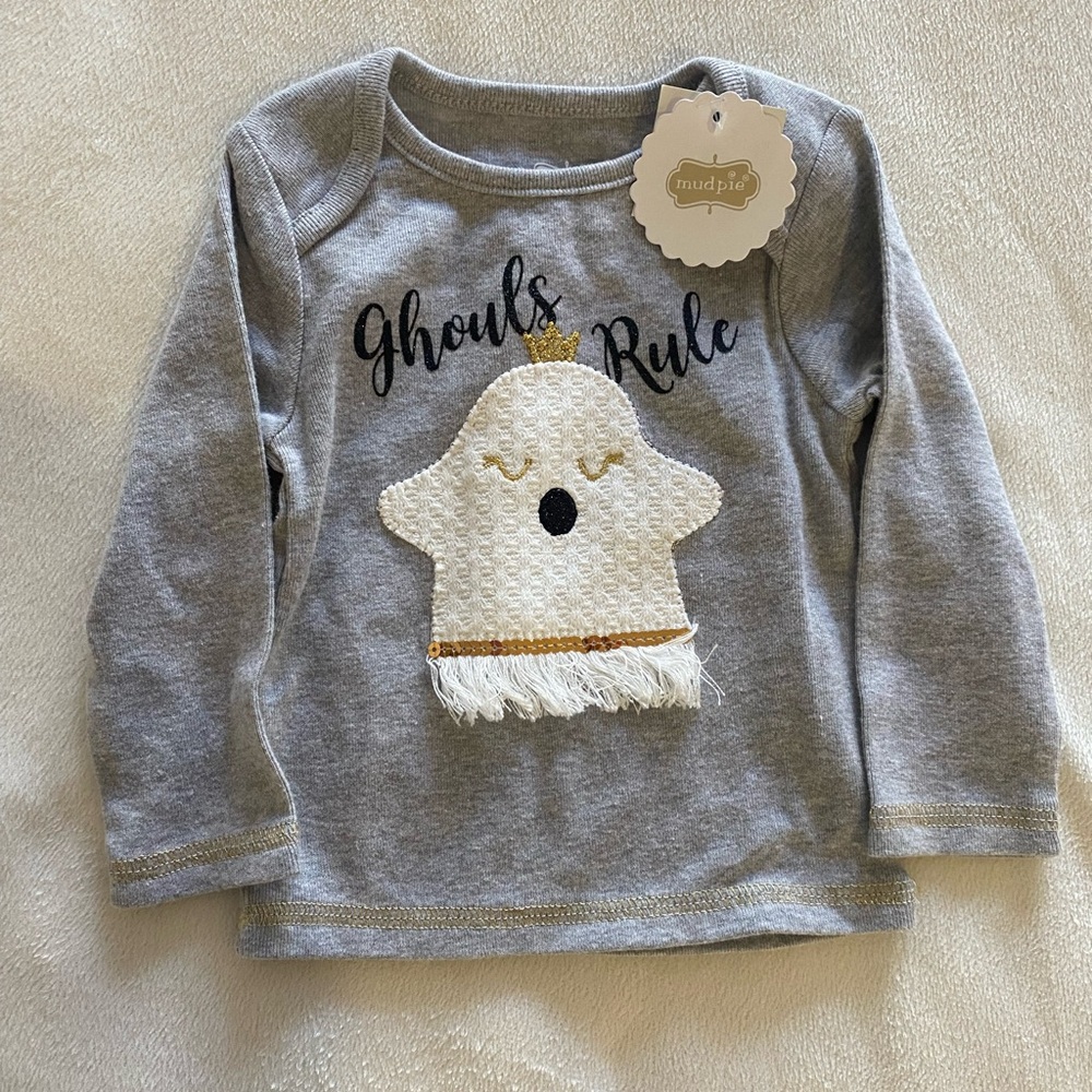 Mud pie Ghouls rule shirt